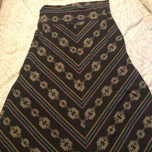 Tribal Print Skirt